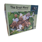 The Great Morel Mushroom Puzzle 550 Piece Michigan USA Rock Trillium Flower