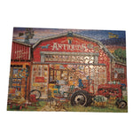 Glow Puzzle Seek Find Hidden Images Bonus 500 Piece Farm Antiques Tractor Thrift
