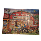 Glow Puzzle Seek Find Hidden Images Bonus 500 Piece Farm Antiques Tractor Thrift