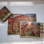 Glow Puzzle Seek Find Hidden Images Bonus 500 Piece Farm Antiques Tractor Thrift