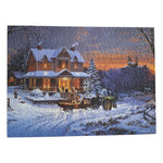 Touch of Frost Puzzle Evening at Holy Hill Hay Wagon Tractor Ride Winter 500