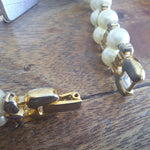 Vanity Fair Watch Quartz Gruen Faux Pearl Vintage Costume