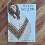 Coats & Clarks 202 Young Fashion Belts Poncho Knit Crochet 1972 Vintage Booklet