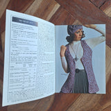 Coats & Clarks 202 Young Fashion Belts Poncho Knit Crochet 1972 Vintage Booklet