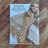 Coats & Clarks 202 Young Fashion Belts Poncho Knit Crochet 1972 Vintage Booklet