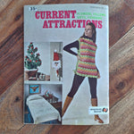 Current Attractions Knit Flowers Fashions Pillows Crochet Gifts Pattern Learn