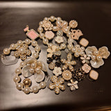 Shoe Charm Mix Faux Pearl Embellishments Flowers Classy Sophisticated Footwear