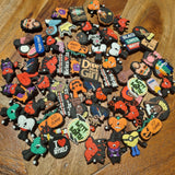 Shoe Charms Lot Black Lives Matter Halloween Horror Hearts Devil Pumpkin Rubber