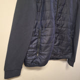 Vince Camuto Blue Jacket Full Zip Mens Large Hooded Pockets Hiking Camp Outdoors