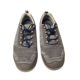 Orthofeet Shoes Sneakers No Tie Comfort Womens 8.5 Wide Gray Walking Casual