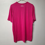 Under Armour Lakers Soccer Shirt Bright Pink Mens Medium Heatgear League Team