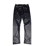 Shinestar Faux Leather Pants Leggings Stretch Black Womens Large