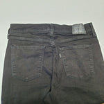Levis Classic Straight Black Denim Pants Jeans Womens Size 8