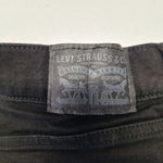 Levis Classic Straight Black Denim Pants Jeans Womens Size 8