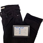 Levis Classic Straight Black Denim Pants Jeans Womens Size 8