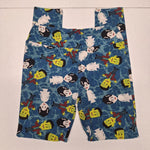 Lularoe Frankenstein Leggings One Size Regular Halloween Spooky Soft