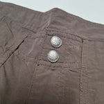 World Wide Sportsman Shorts Fishing Lightweight Summer Womens 10 Brown Pockets