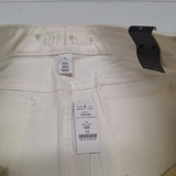 WHBM White House Black Market Pants Cropped Embelished Embroidered Womens 12