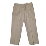 Talbots Perfect Crop Petite Pants Capri Khaki Womens 10 P Short Work Office
