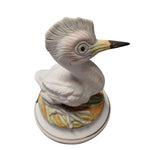 Hoffman Egret Decanter Bird Vintage Small Empty 6 Inch Tall 1999 Kyntucky Bottle