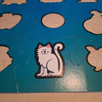 Inlay Puzzle Complete Large Preschool Home Learning Vintage Canada Creative Kids