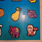 Inlay Puzzle Complete Large Preschool Home Learning Vintage Canada Creative Kids