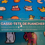 Inlay Puzzle Complete Large Preschool Home Learning Vintage Canada Creative Kids