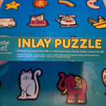 Inlay Puzzle Complete Large Preschool Home Learning Vintage Canada Creative Kids