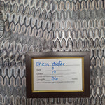 Chicos Travelers Collection Duster Long Thin Knit Metallic Womens Size 1 Gray