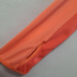 Cabelas Guidewear Lightweight Long Sleeve Shirt Salmon Orange Bright Women Small