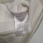 Luhta Faux Fur Full Zip Sweatshirt Jacket White Womens XL Brown Board Ski Lodge