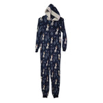 Disney Frozen II Olaf Pajama Sleepwear Hooded One Piece Fill Zip Adult XS