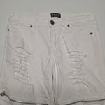 CJ Black Premium Jeans Zipper Distressed Rips Thrashed Punk White Mens 30 x 30