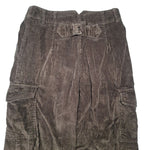 BDG Urban Outfitters Corduroy Pants Brown Cargo Pockets Womens 6 UK 10 Buckle