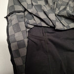 Joy Lab Skort Pleated Lightweight Stretch Womens Medium Pocket Black Gothic Prep