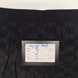 Joy Lab Skort Pleated Lightweight Stretch Womens Medium Pocket Black Gothic Prep