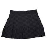 Joy Lab Skort Pleated Lightweight Stretch Womens Medium Pocket Black Gothic Prep