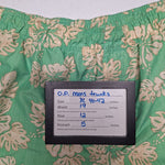 OP Board Shorts Swim Trunks Mens XL 40 42 Summer Floral Hawaiin Style Pockets