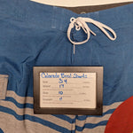 Colorado Bred Board Shorts Swim Trunks Mens 34 Blue Pocket Drawstring Summer