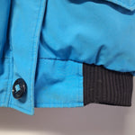 Ganada Goose Chilliwack Down Jacket Topaz Blue Iceberg Bomber Parka Womens XS