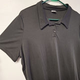 Animal Den Polo Shirt Womens Ladies XL Black Collared Professional Golf Top