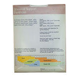 JCPenney Sheerest Support Pantihose Taupe 41 Sandalfoot Average Nylon Spandex