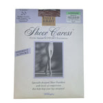 Worthington Sheer Caress Pantihose Sandaltfoot Sand 41 Control Top Average Dark