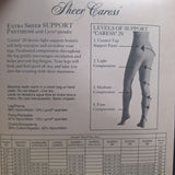 Worthington Sheer Caress Pantihose Sandaltfoot Suntan 03 Control Top Average
