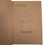 1962 Crievewood Methodist Church Nashville Cook Book Blue Couldron Pot Womens