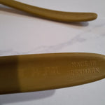 Lille Kirsten Rosti Mepal Denmark Spoons Vintage 7.5 Inch Small Serving Set of 2