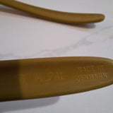 Lille Kirsten Rosti Mepal Denmark Spoons Vintage 7.5 Inch Small Serving Set of 2