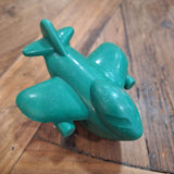 Viking Toys Sweden Jumbo Plane 1148 Green Play Vehicle Rubber Wheel Air Toddler