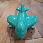 Viking Toys Sweden Jumbo Plane 1148 Green Play Vehicle Rubber Wheel Air Toddler