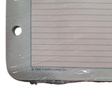 Franklin Planner Lined Page Insert Seven Ring Classic Basic Refill Replacement